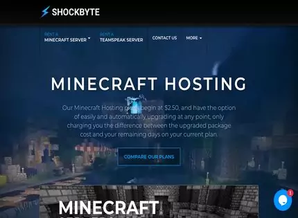 Homepage - Shockbyte Review
