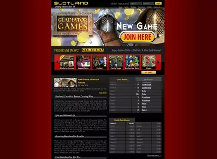 Homepage - Slotland Review