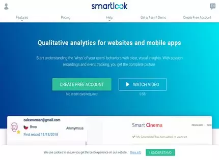 Homepage - Smartlook Review