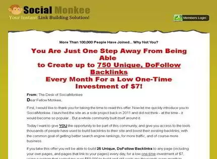 Homepage - SocialMonkee Review