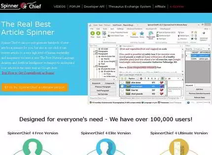 Homepage - Spinner Chief Review