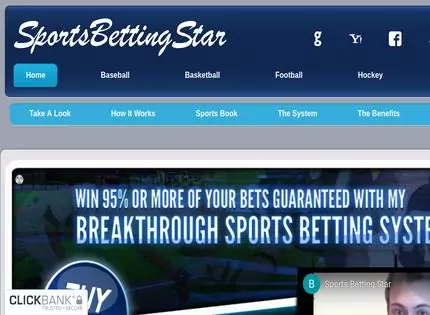 Homepage - Sports Betting Star Review