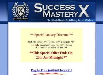 Homepage - Success Mastery X Review