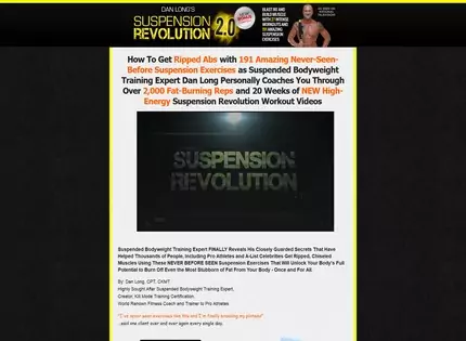 Homepage - Suspension Revolution Review