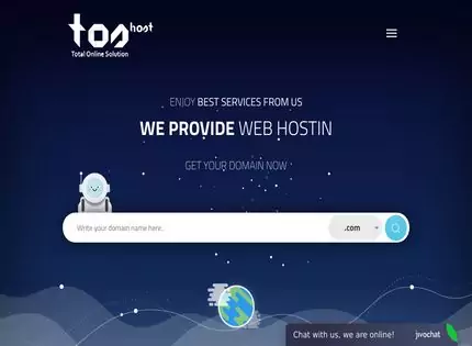 Homepage - TOSHOST Review