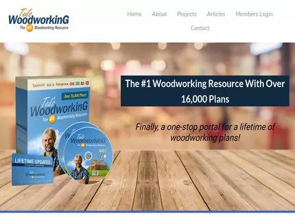 Homepage - Teds Woodworking Review