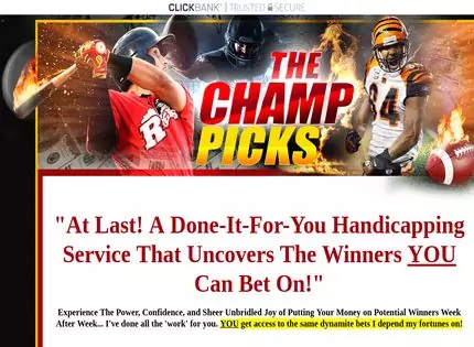 Homepage - The Champ Picks Review