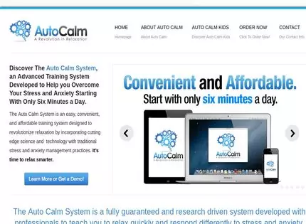 Homepage - The Complete Auto Calm System Review