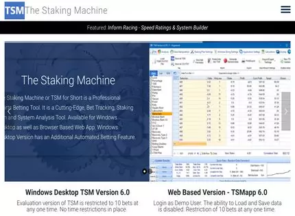 Homepage - The Staking Machine Review