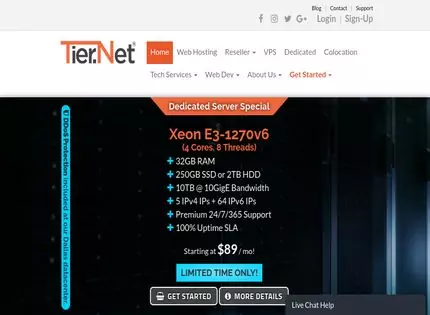 Homepage - Tier.Net Review