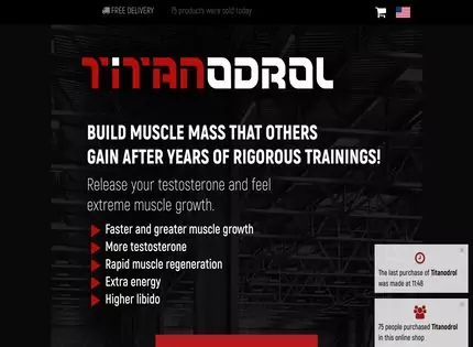 Homepage - Titanodrol Review