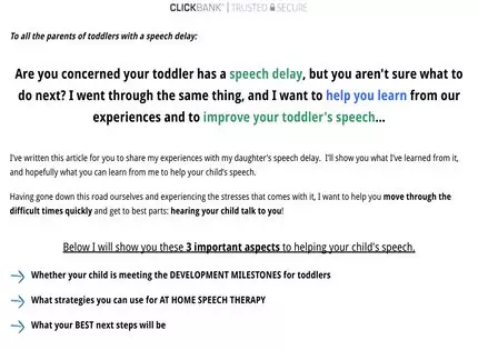 Homepage - Toddler Speech Boost Review
