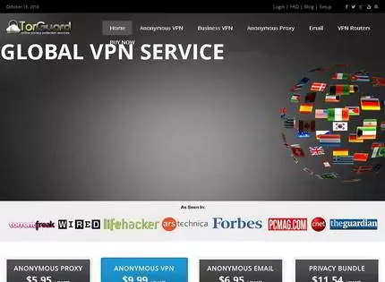 Homepage - Torguard VPN Review