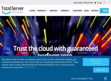 Homepage - Total Server Solutions Review