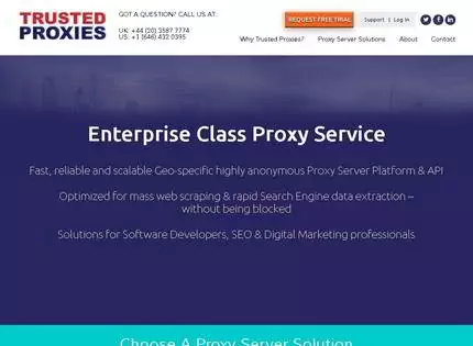 Homepage - Trusted Proxies Review