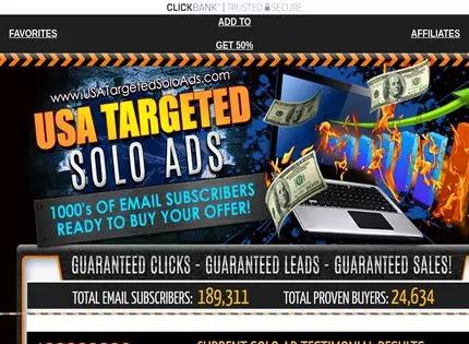 Homepage - USA Targeted Solo Ads Review
