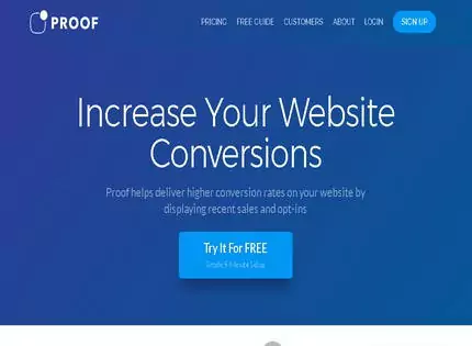 Homepage - UseProof Review