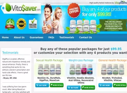Homepage - VitoSaver Review