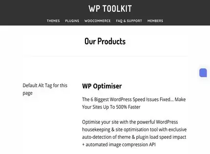 Homepage - WPToolkit Review