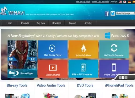 Homepage - WinAVI Blu-ray Ripper Review