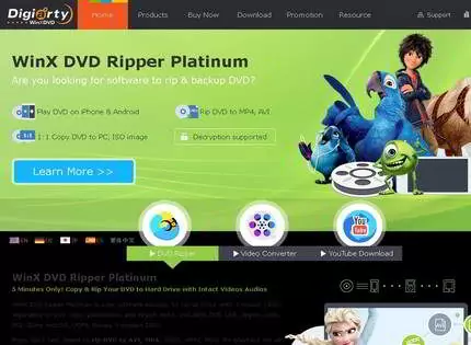 Homepage - WinX DVD Copy Pro Review