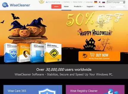 Homepage - WiseCleaner Review