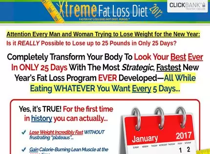 Homepage - Xtreme Fat Loss Diet Review