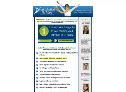 Homepage - Yeast Infection No More Review