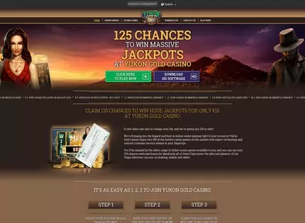Homepage - Yukon Gold Casino Review