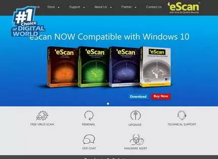 Homepage - eScan Antivirus Review