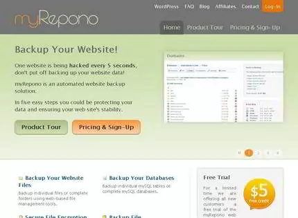 Homepage - myRepono Review