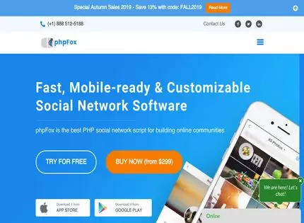 Homepage - phpFox Review
