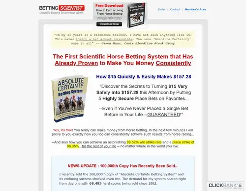 Betting Scientist