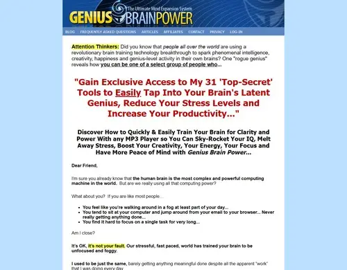 Genius Brain Power