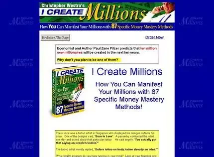I Create Millions I Create Millions