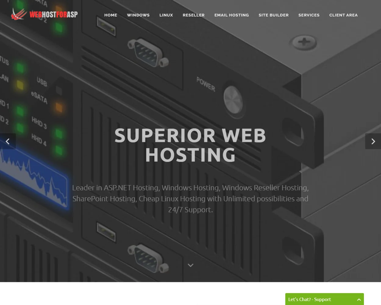 WebHOSTforASP WebHOSTforASP
