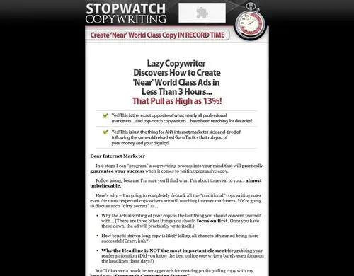 Stopwatch Copywriting