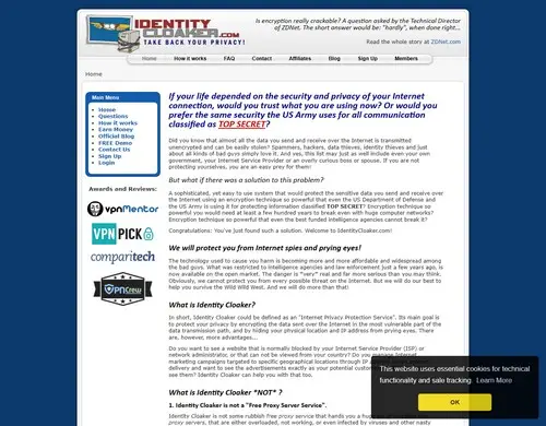 Identity Cloaker