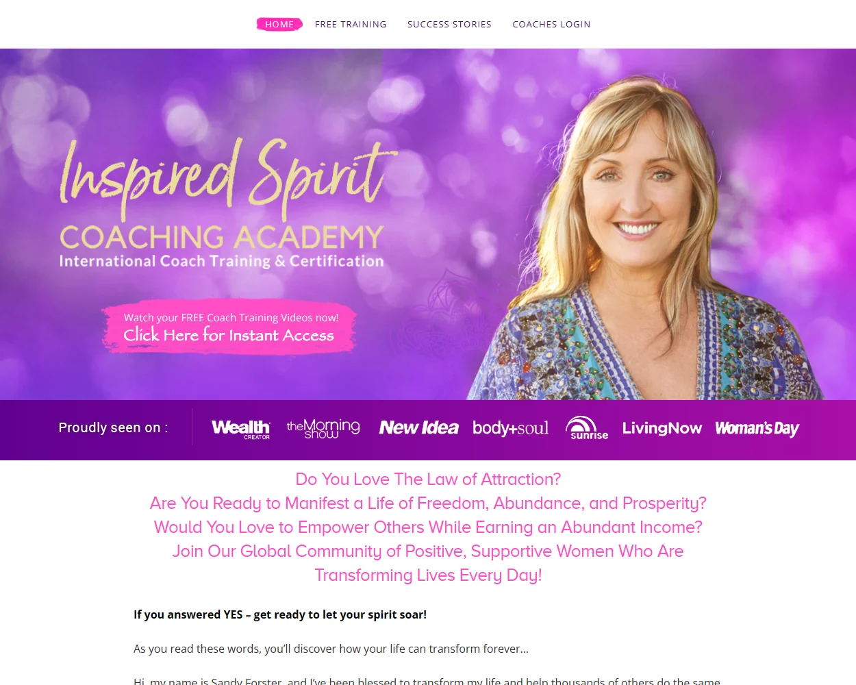Inspired Spirit Coaching Academy Inspired Spirit Coaching Academy