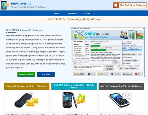 DRPU Bulk SMS Software