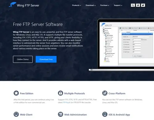 Wing FTP Server