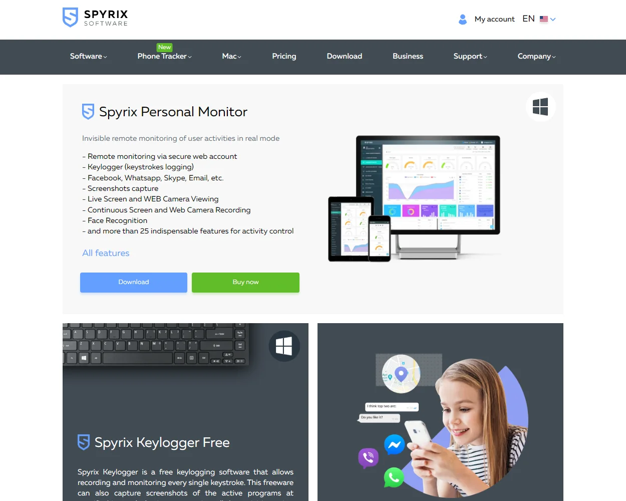 Spyrix Keylogger Spyrix Keylogger