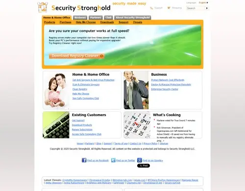 Security Stronghold Registry Cleaner