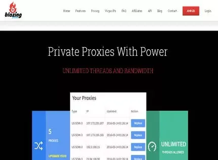 Blazing Proxies Blazing Proxies