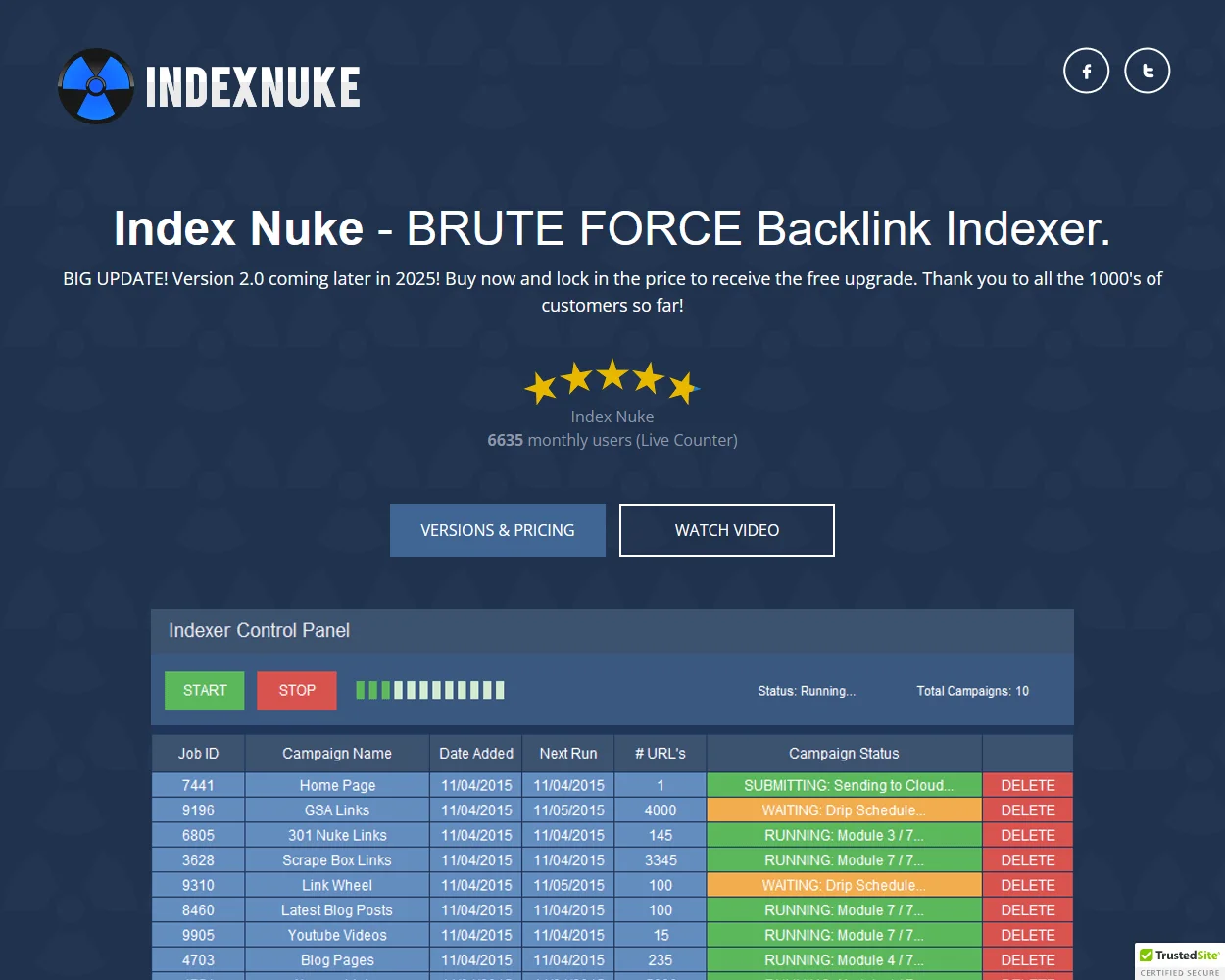 Index Nuke Index Nuke