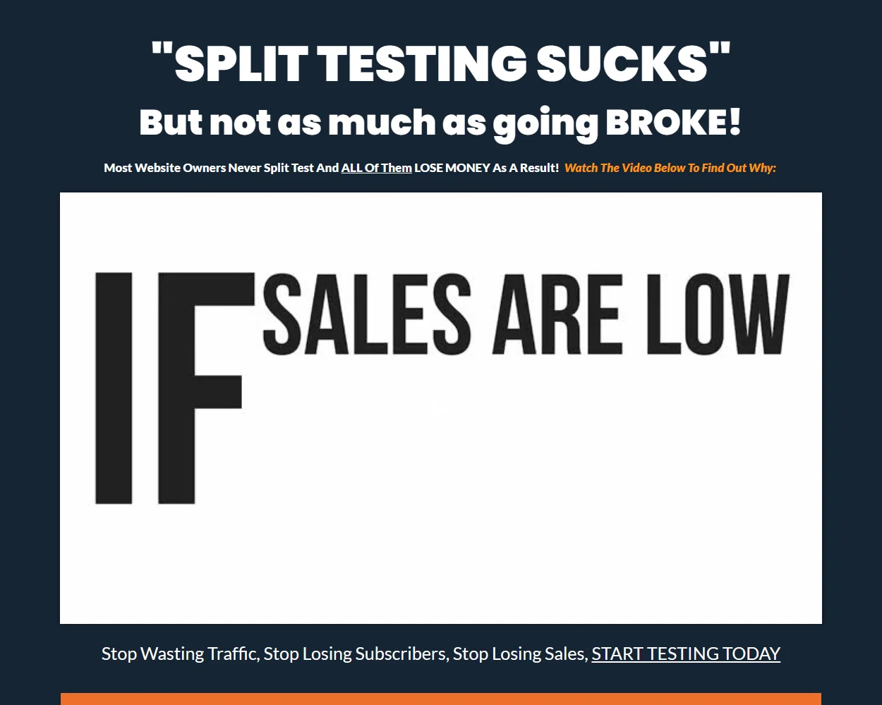 Split Test Monkey Split Test Monkey