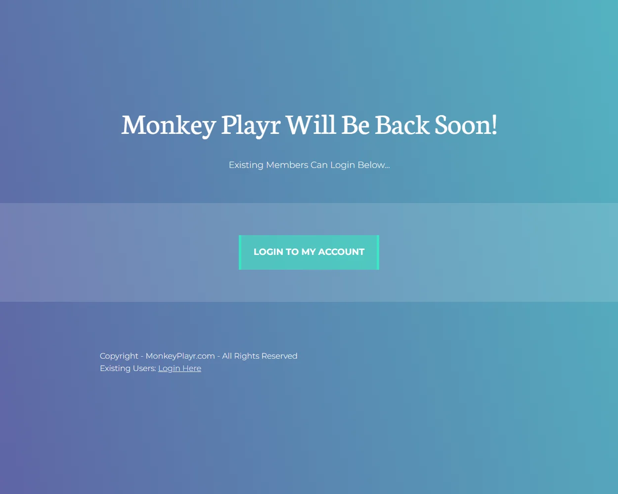 Monkey Playr Monkey Playr