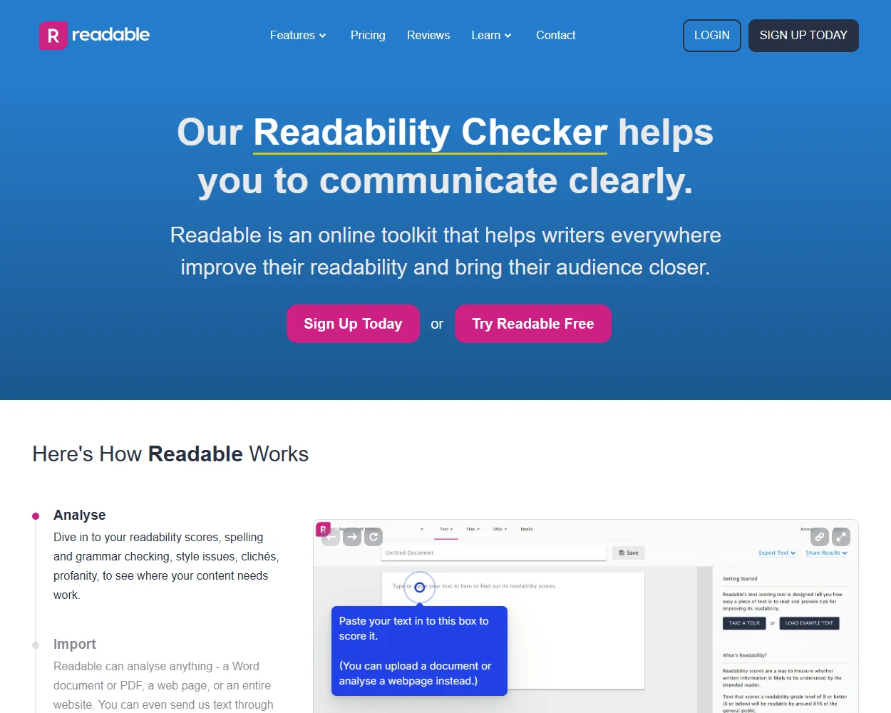 Readable.io Readable.io