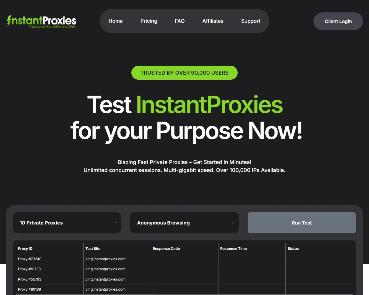Instant Proxies Instant Proxies