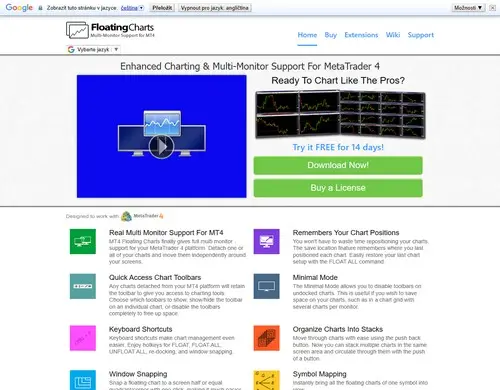 MT4 Floating Charts